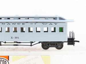 HO Scale Con-Cor MOW Maintenance of Way Old Time Combine Passenger #X-301