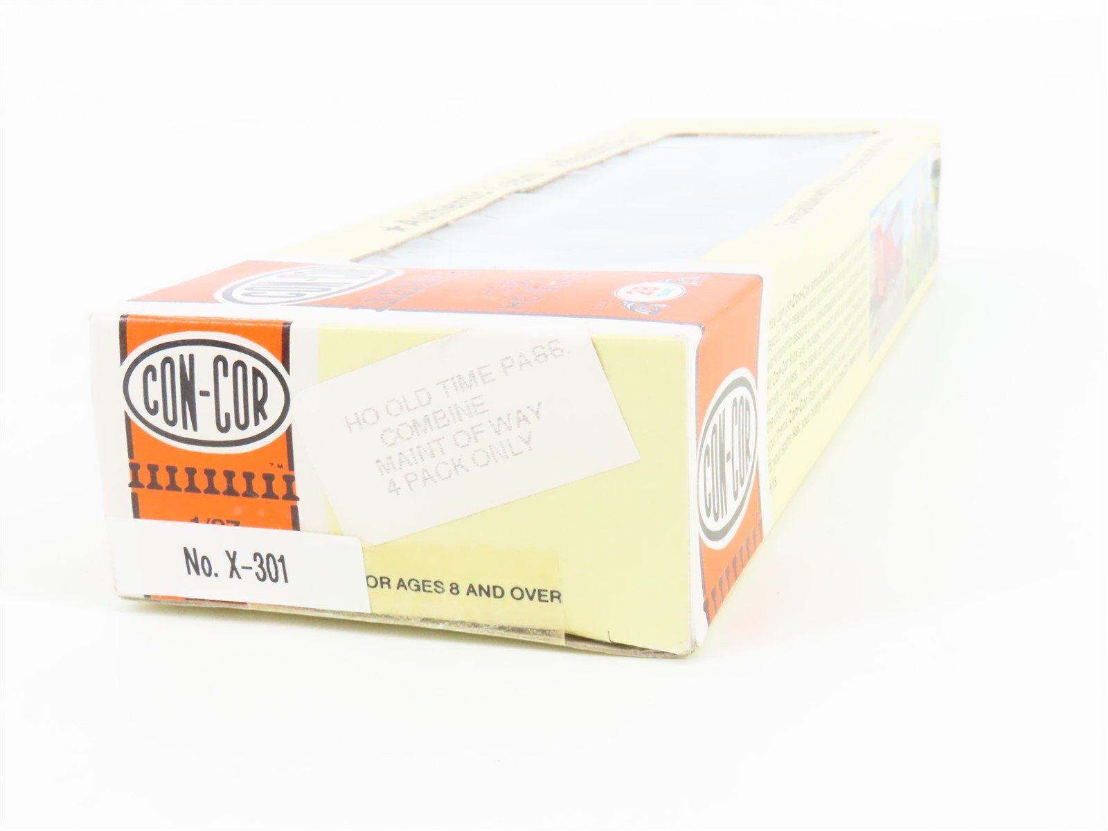 HO Scale Con-Cor MOW Maintenance of Way Old Time Combine Passenger #X-301