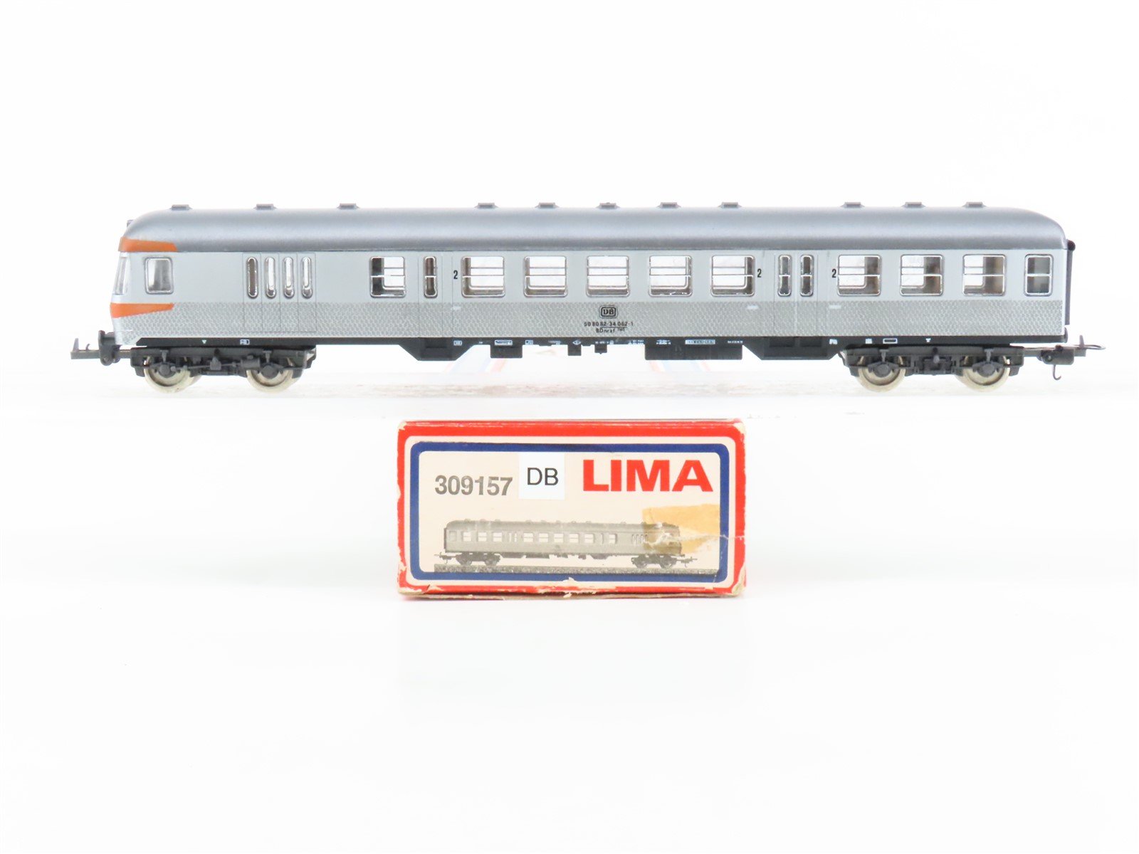 HO Scale Lima 309157 DB Deutsche Bahn 2nd Class Passenger Car #82-34 062