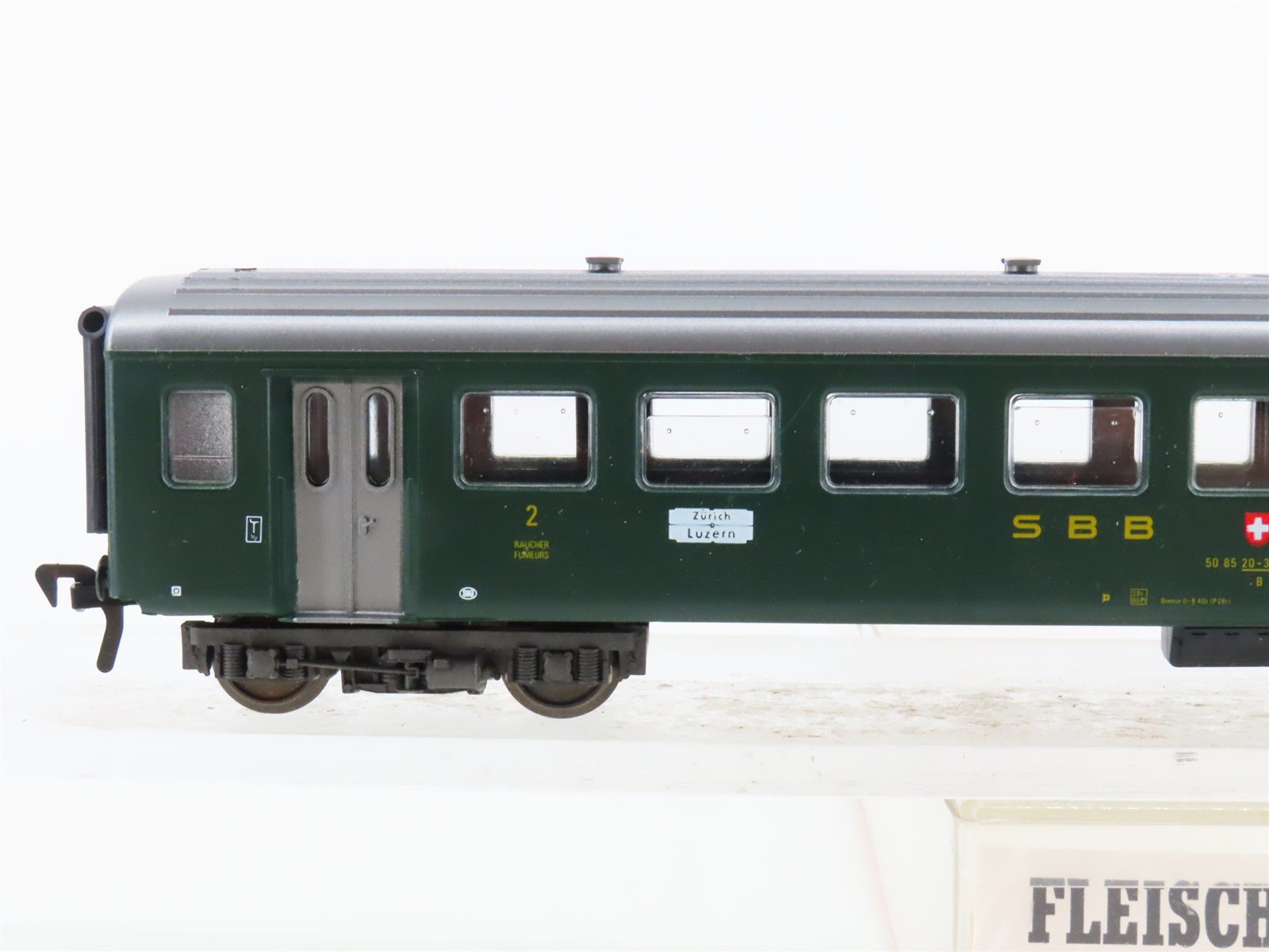 HO Scale Fleischmann 5133 SBB CFF 2nd Class Passenger Car #20-34 149