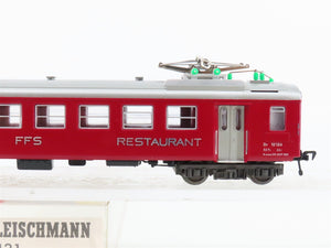 HO Scale Fleischmann 5131 SBB CFF Swiss Restaurant Passenger Car #10136