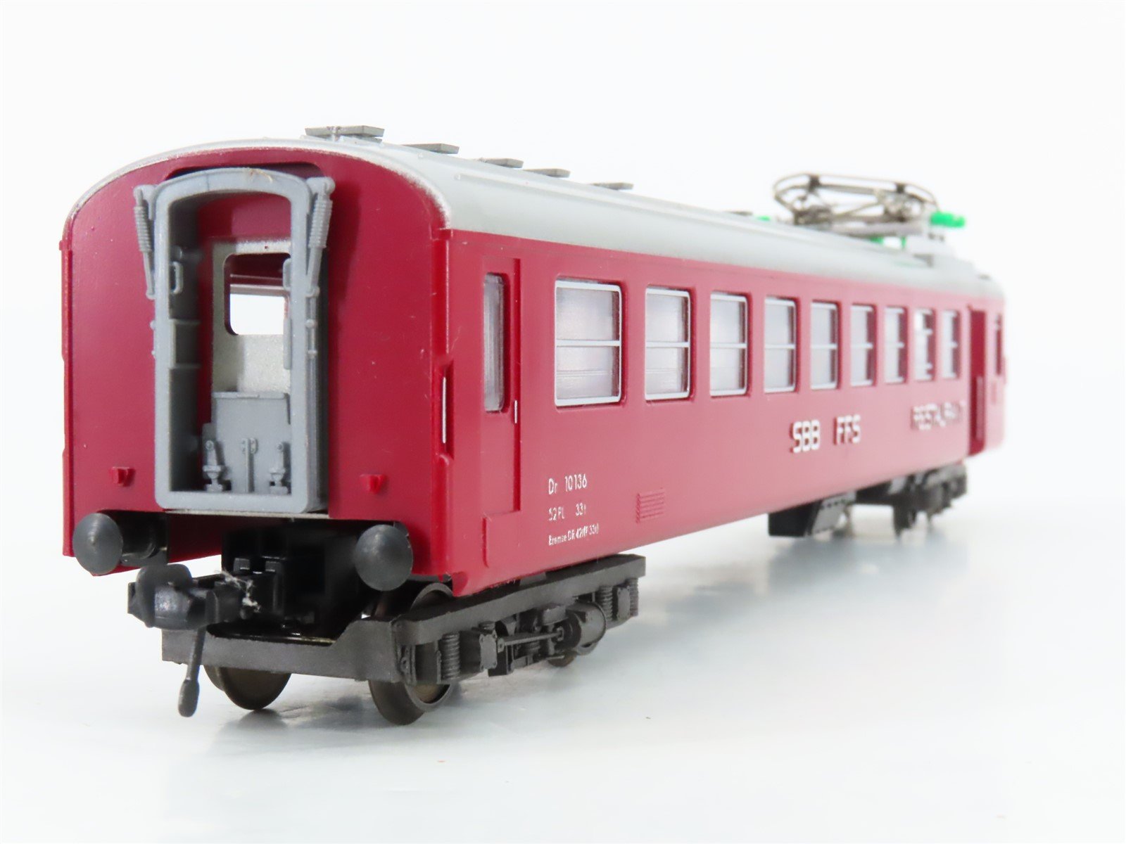 HO Scale Fleischmann 5131 SBB CFF Swiss Restaurant Passenger Car #10136