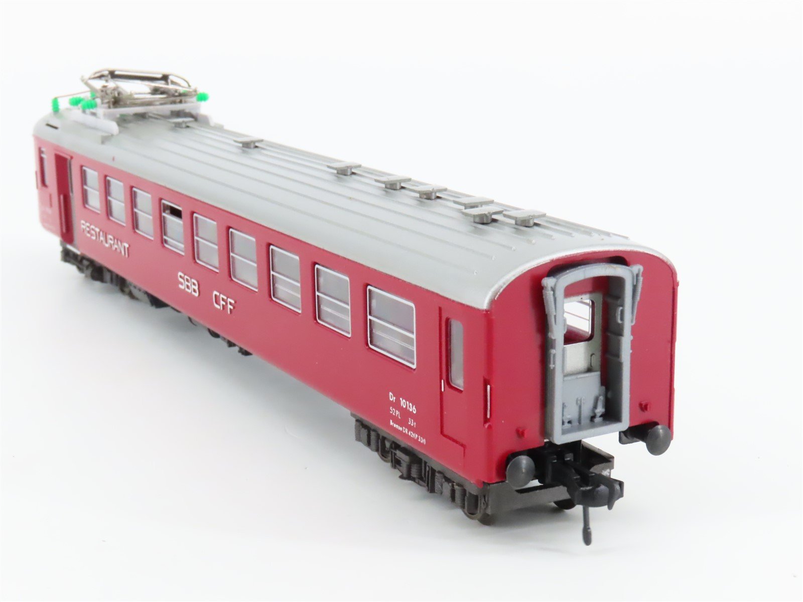 HO Scale Fleischmann 5131 SBB CFF Swiss Restaurant Passenger Car #10136
