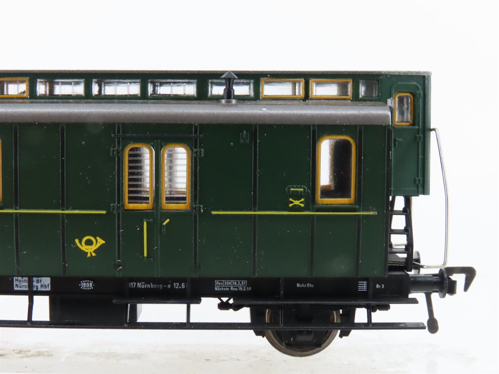 HO Scale Fleischmann 5050 DRG Deutsche Reichsbahn Baggage Mail Coach Passenger