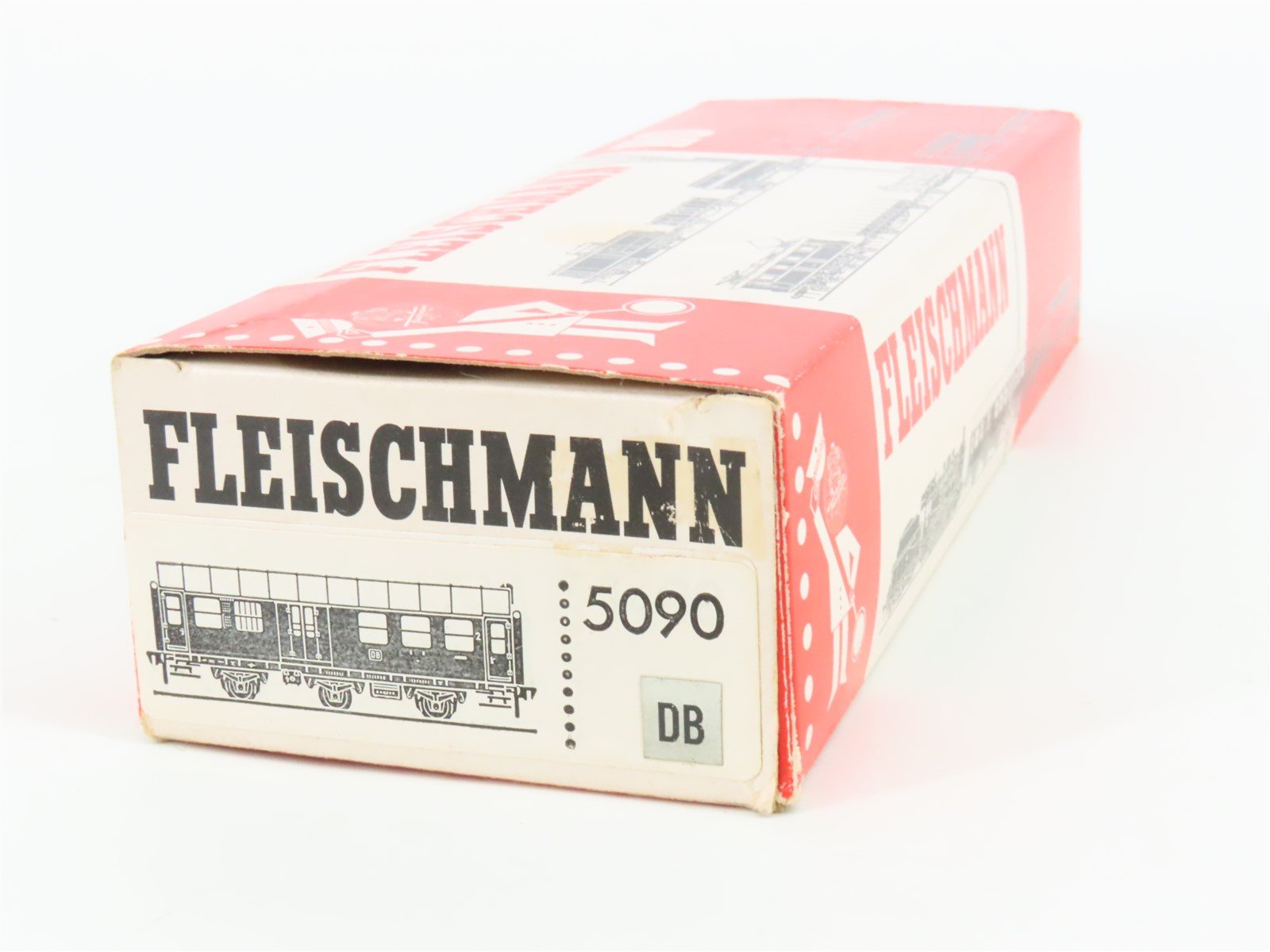 HO Scale Fleischmann 5090 DB Deutsche Bahn 2nd Class Coach Passenger #87935