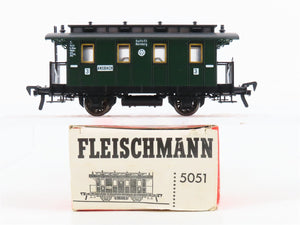 HO Scale Fleischmann 5051 DRG Deutsche Reichsbahn 3rd Class Coach Passenger Car