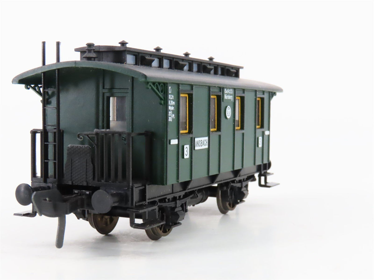 HO Scale Fleischmann 5051 DRG Deutsche Reichsbahn 3rd Class Coach Passenger Car