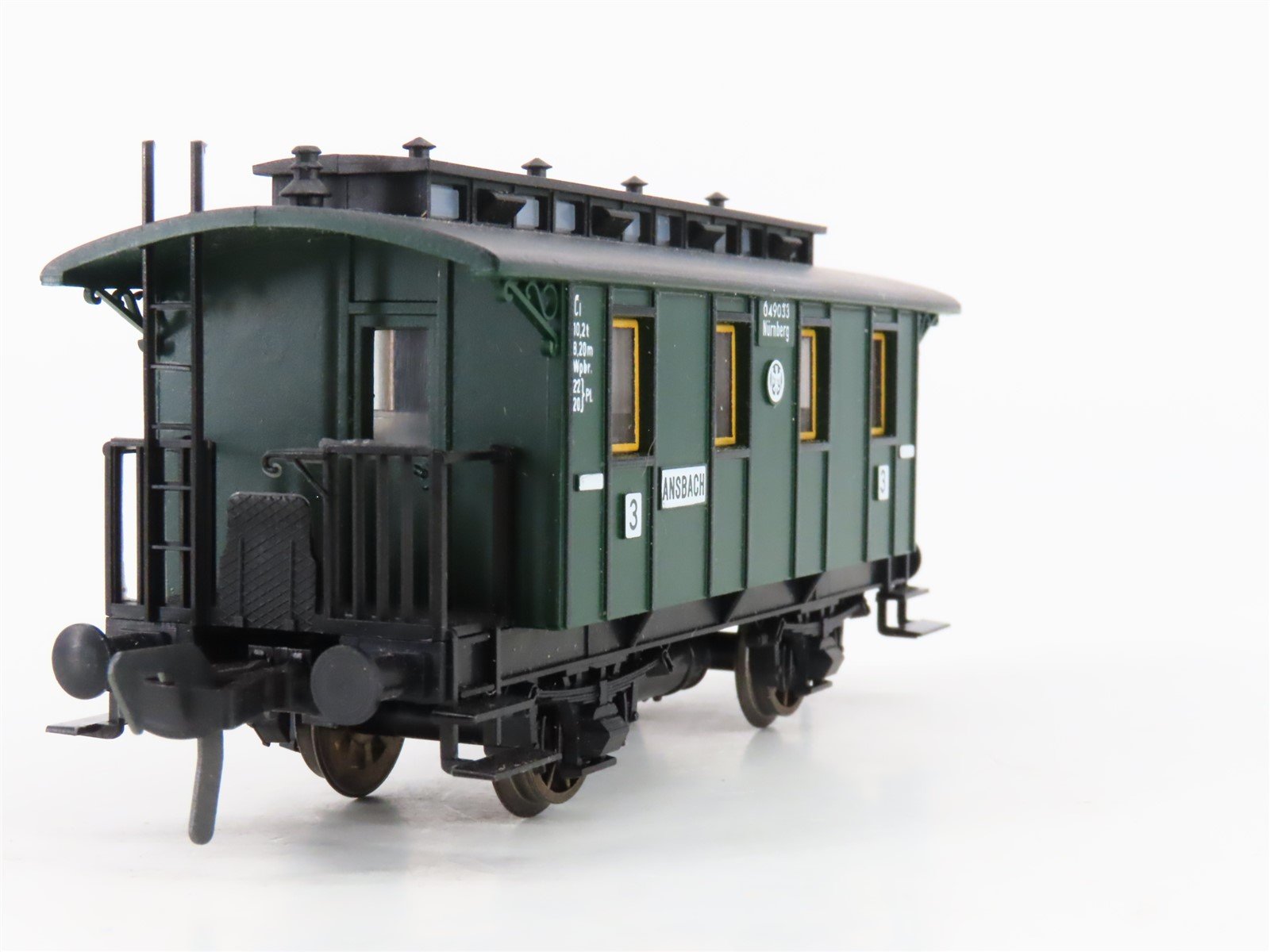 HO Scale Fleischmann 5051 DRG Deutsche Reichsbahn 3rd Class Coach Passenger Car