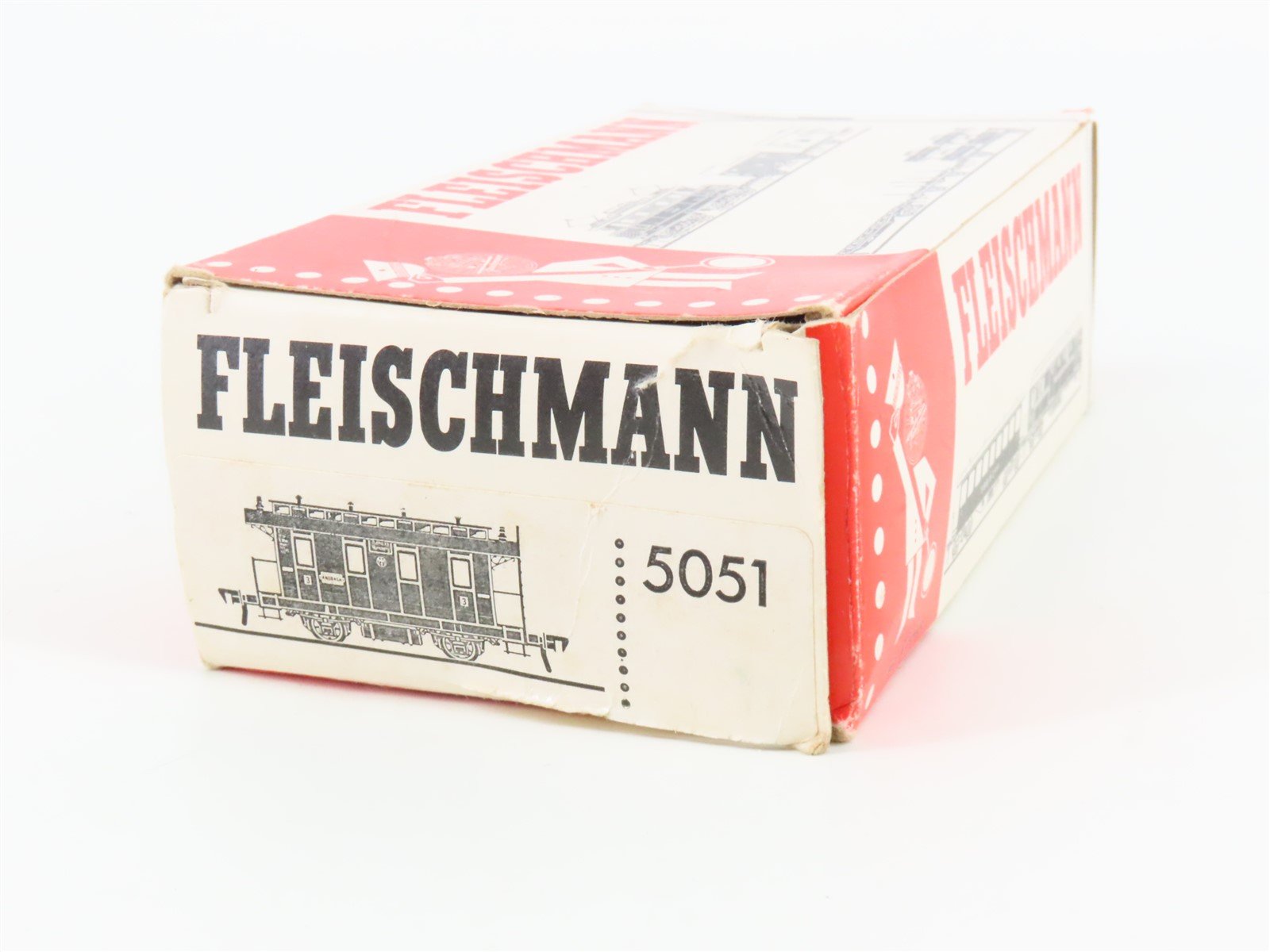 HO Scale Fleischmann 5051 DRG Deutsche Reichsbahn 3rd Class Coach Passenger Car