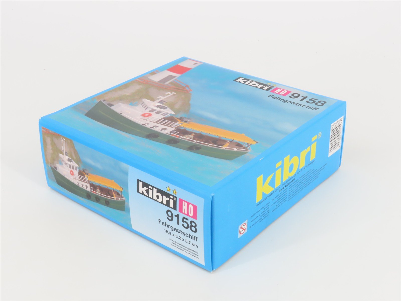 HO 1/87 Scale Kibri Kit 9158 Canal/River Ferry Boat - SEALED