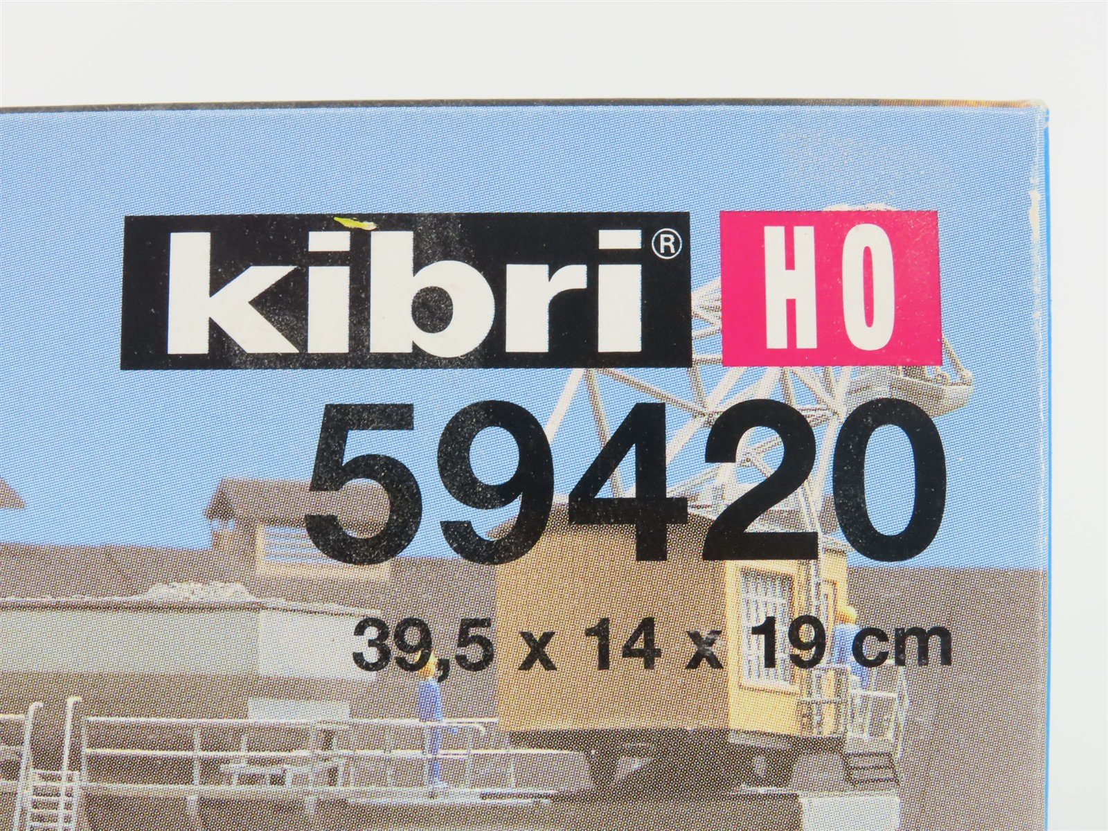 HO 1/87 Scale Kibri Kit 59420 Industrial Portal Rail Crane