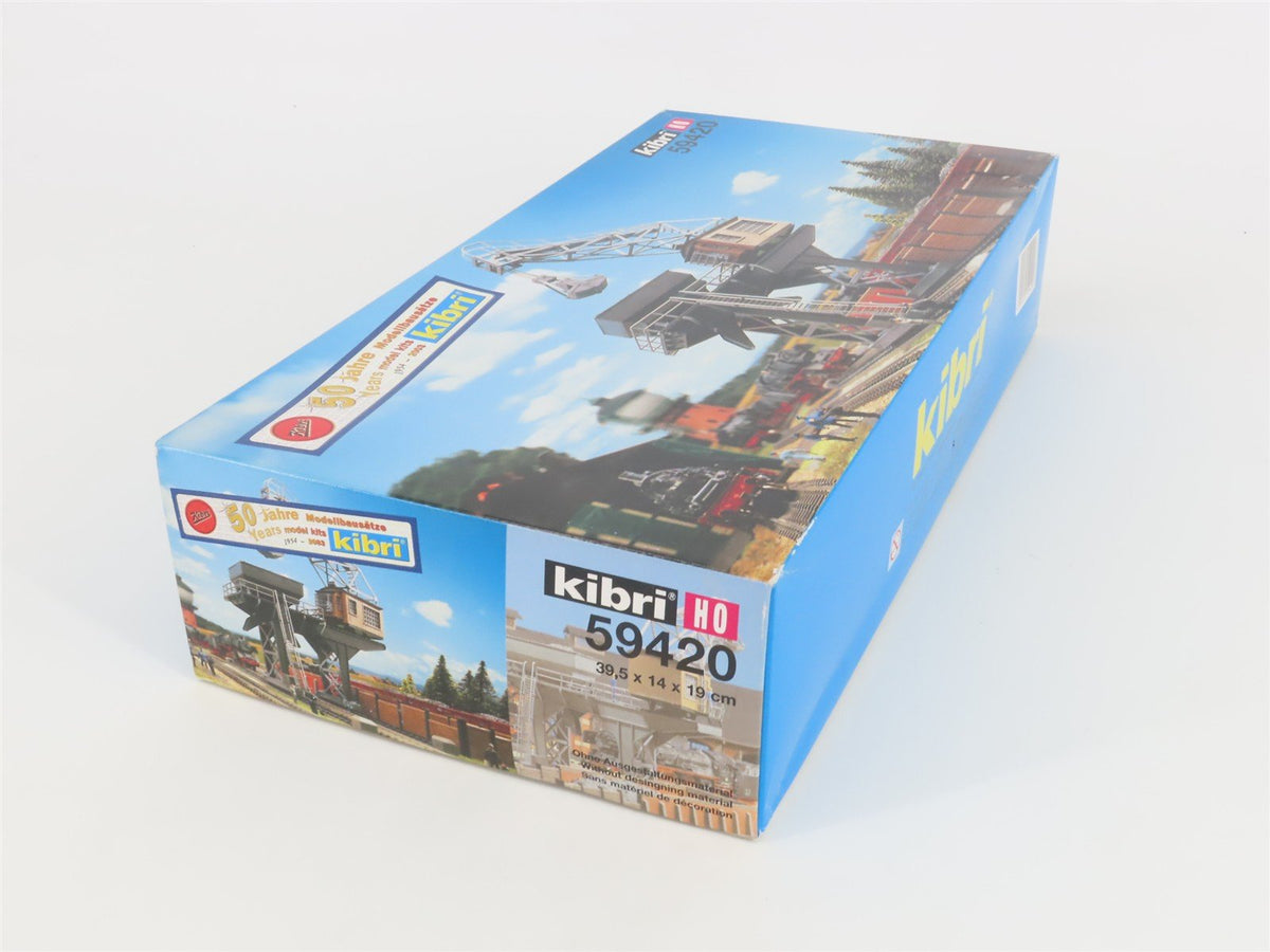 HO 1/87 Scale Kibri Kit 59420 Industrial Portal Rail Crane