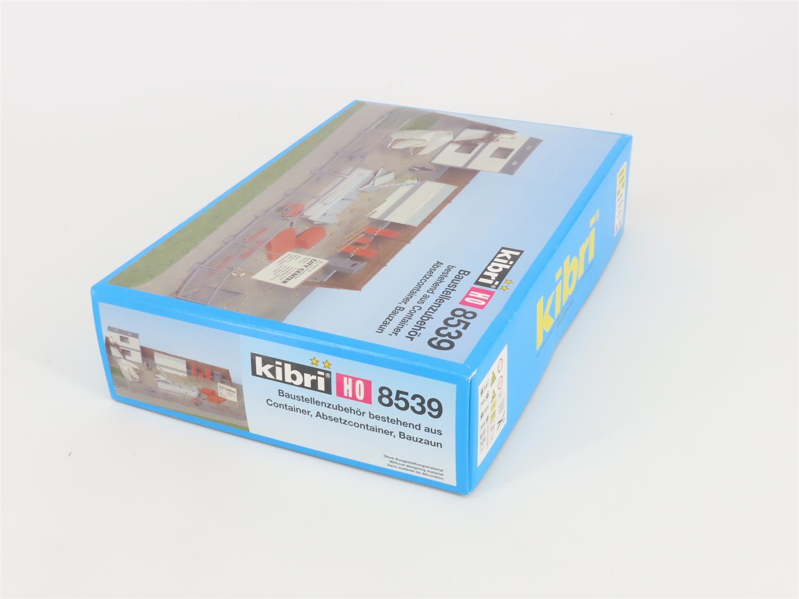 HO 1/87 Scale Kibri Kit 8539 Construction Site Accessories w/ Fence