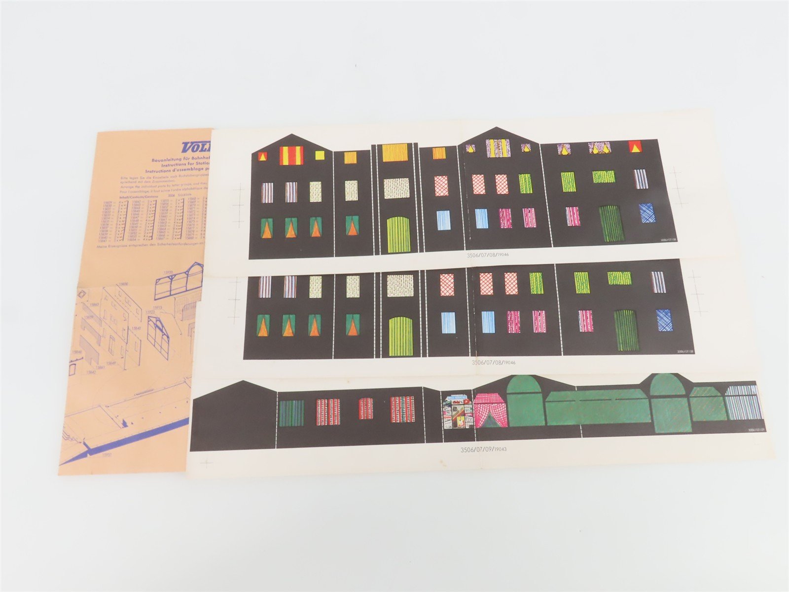 HO 1/87 Scale Vollmer 3506B Neuenburg Train Station