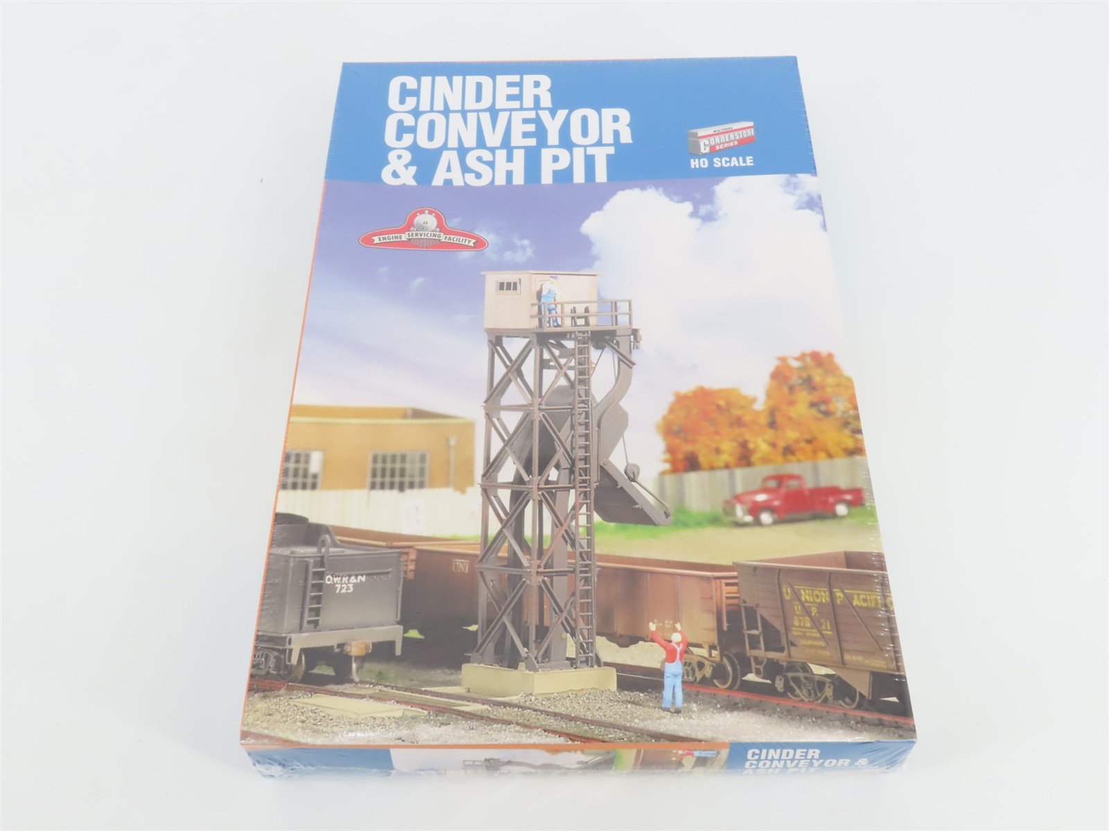 HO Scale Walthers Cornerstone Kit 933-3181 Cinder Conveyor & Ash Pit - SEALED