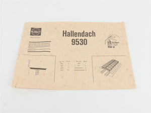 HO 1/87 Scale Kibri Kit 9530 Train Station Platform w/ Canopy