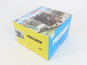 HO 1/87 Scale Vollmer Kit 5725B Large Industrial Gas Tank w/ Metal Railings
