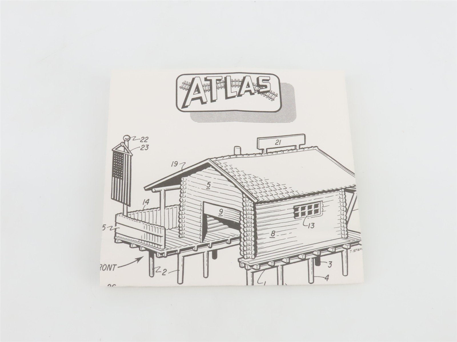 HO 1/87 Scale Atlas Kit 717-150 Boat House