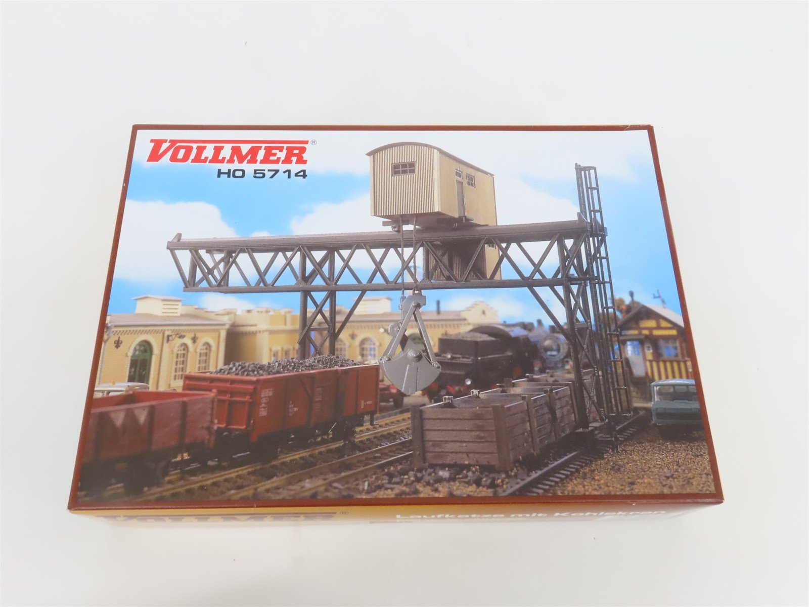 HO 1/87 Scale Vollmer Kit 5714 Coal Loader w/ Crane