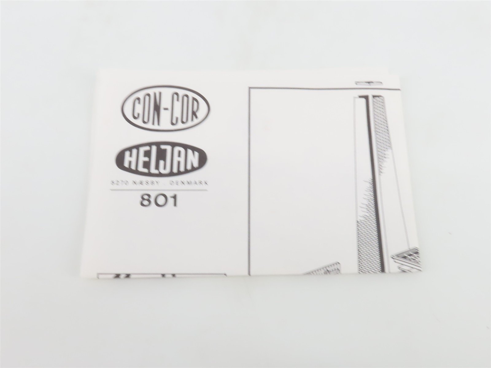 HO 1/87 Scale Con-Cor Heljan Kit B801 Meyer's Pickels, Inc.