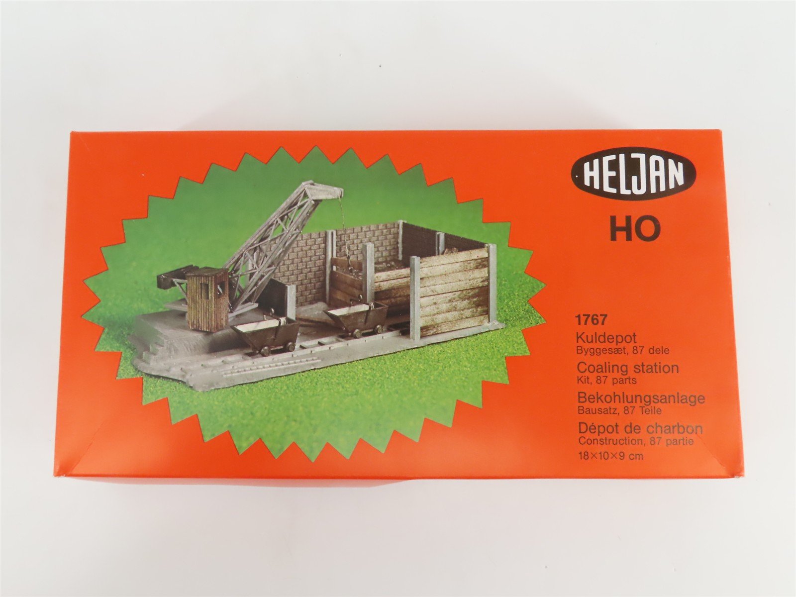 HO 1/87 Scale Heljan Kit 1767 Coaling Station - SEALED