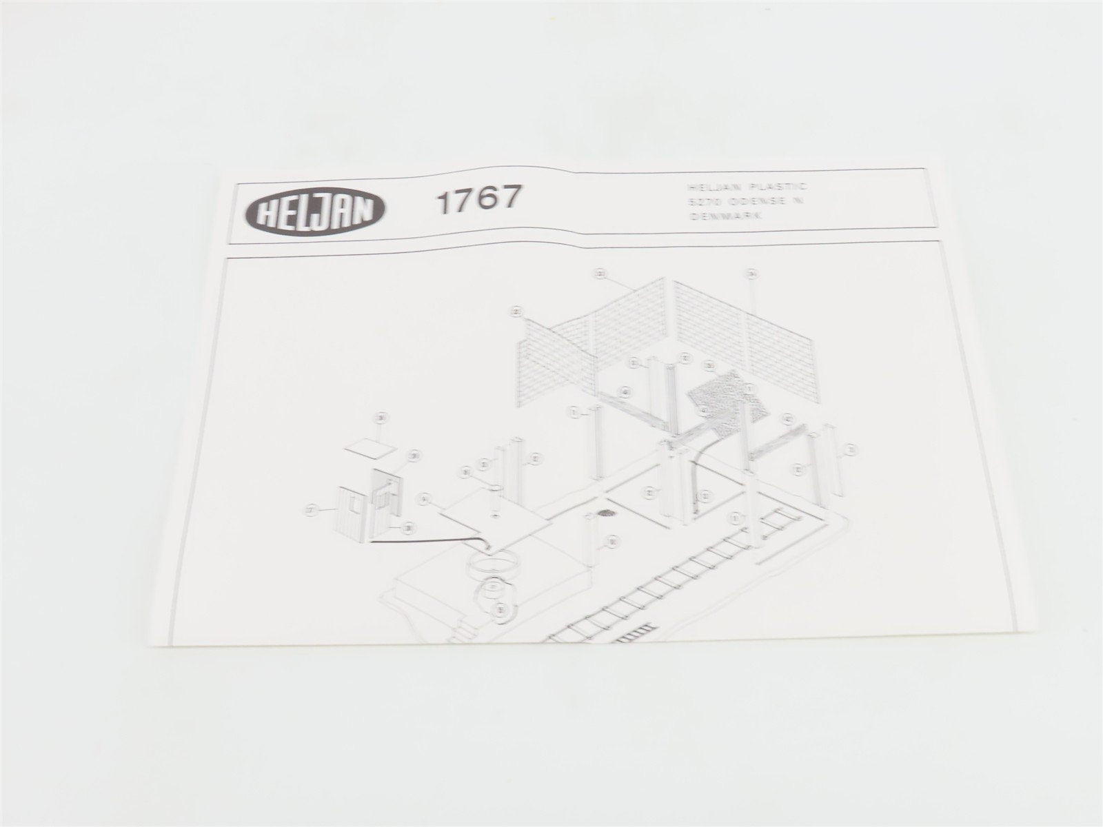 HO 1/87 Scale Heljan Kit 1767 Coaling Station - SEALED