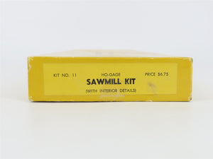 HO 1/87 Scale E. Suydam & Co. Kit 11 Sawmill w/ Interior Details