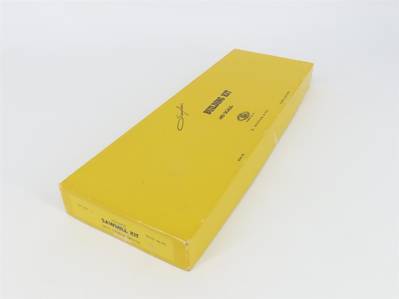 HO 1/87 Scale E. Suydam & Co. Kit 11 Sawmill w/ Interior Details