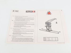 HO 1/87 Scale Faller Kit B-162 Gantry Crane