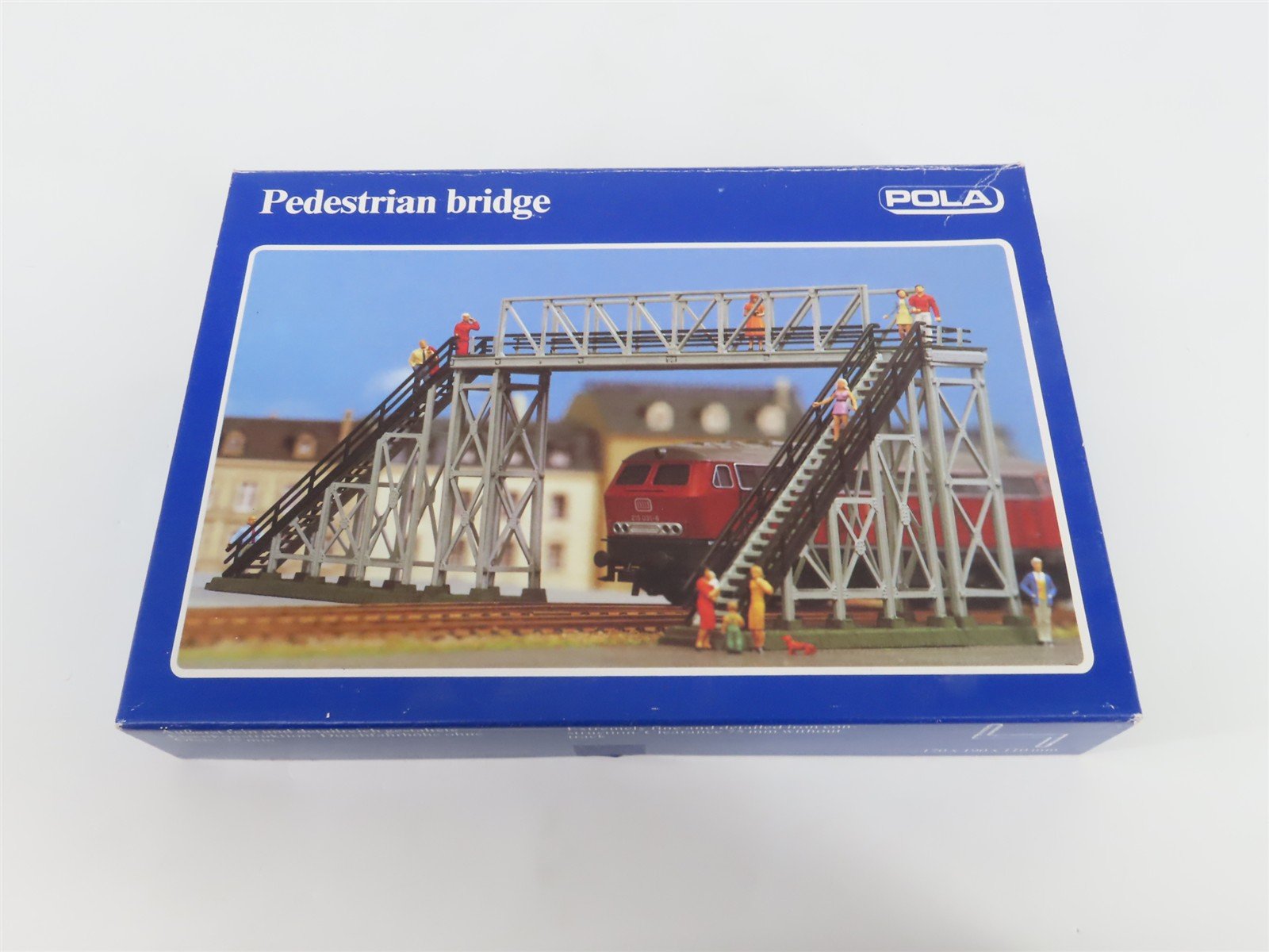 HO 1/87 Scale POLA Plastic Kit 706 Pedestrian Bridge