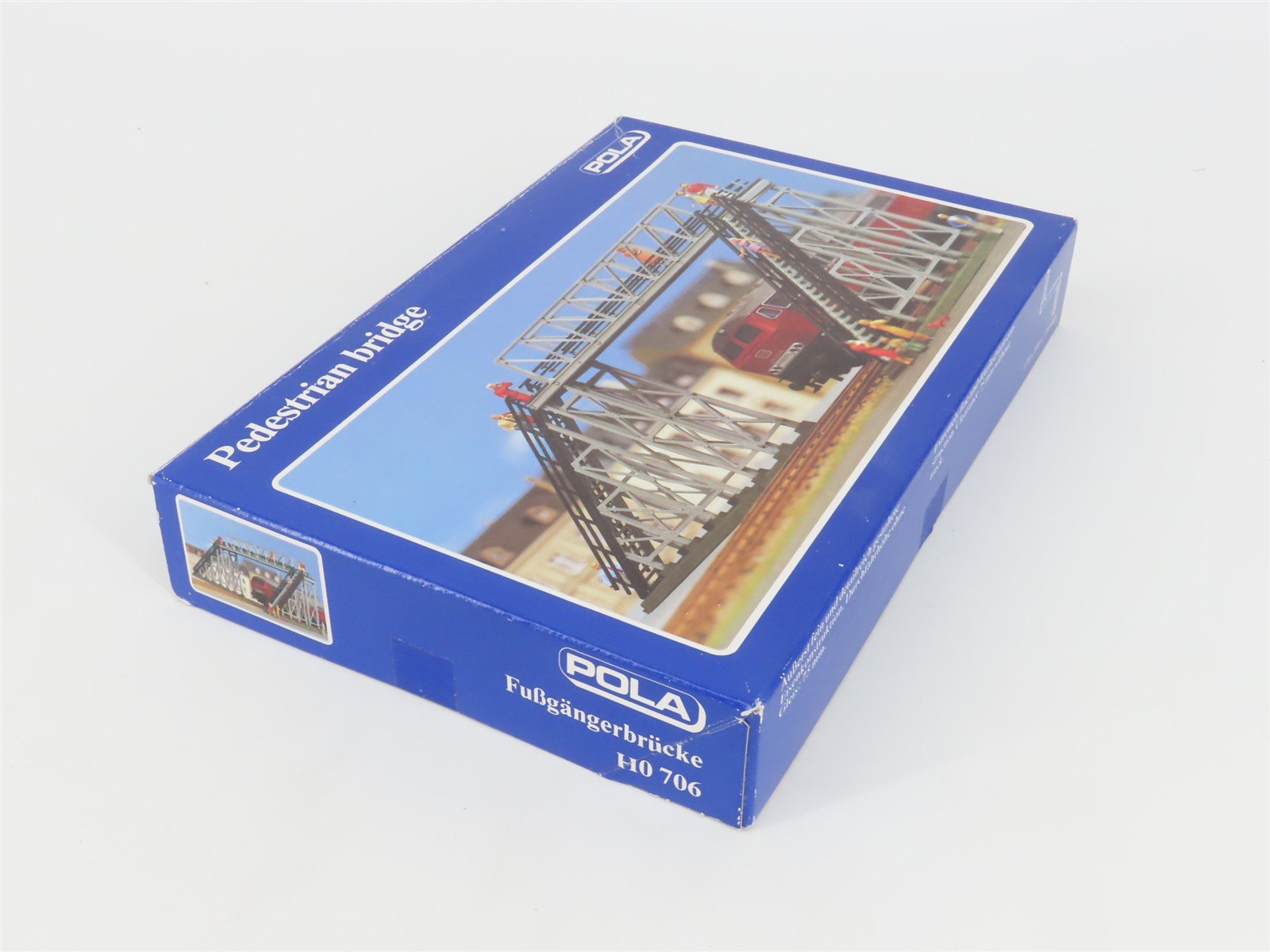 HO 1/87 Scale POLA Plastic Kit 706 Pedestrian Bridge