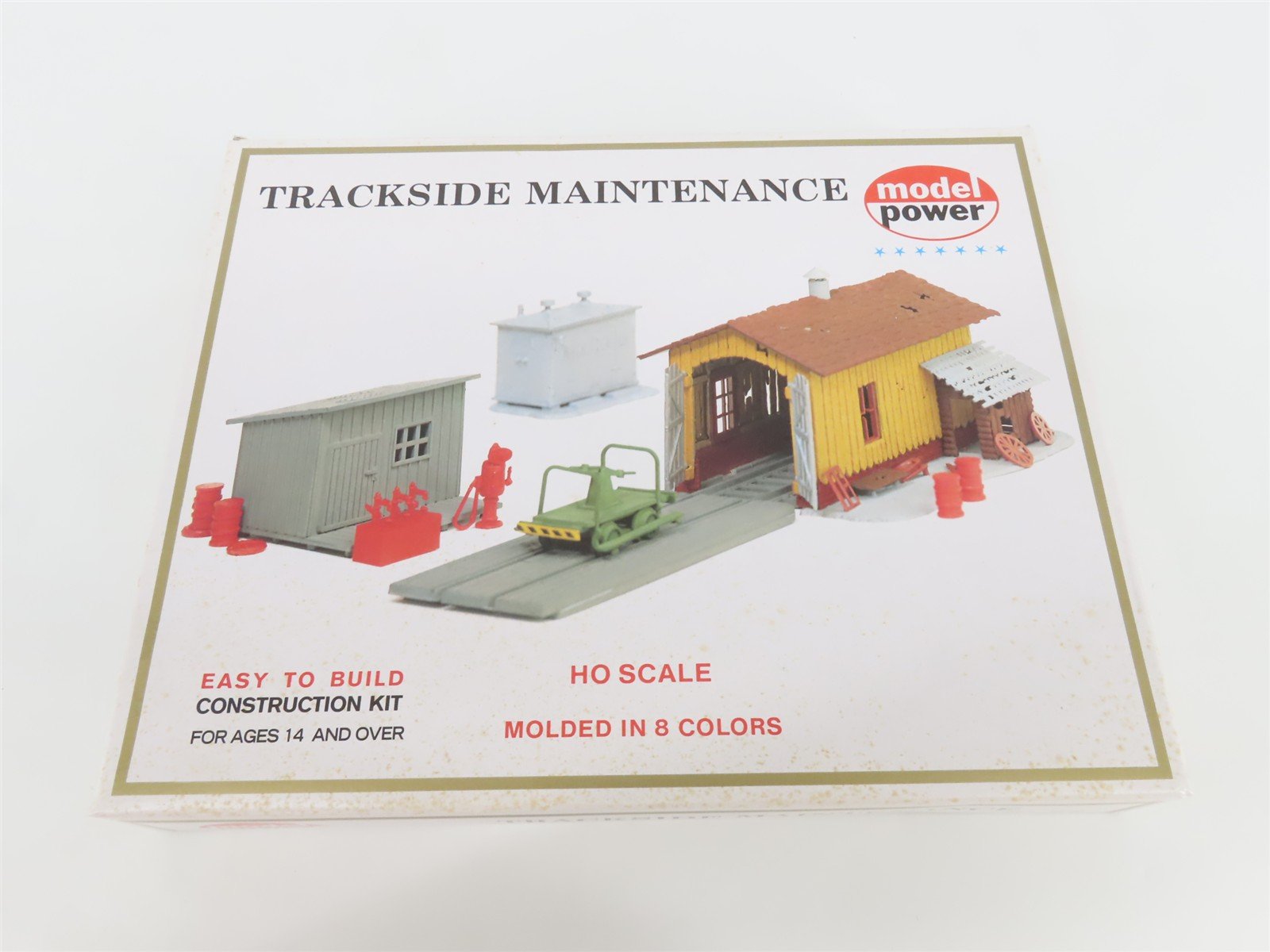 HO 1/87 Scale Model Power Plastic Kit 408 Trackside Maintenance