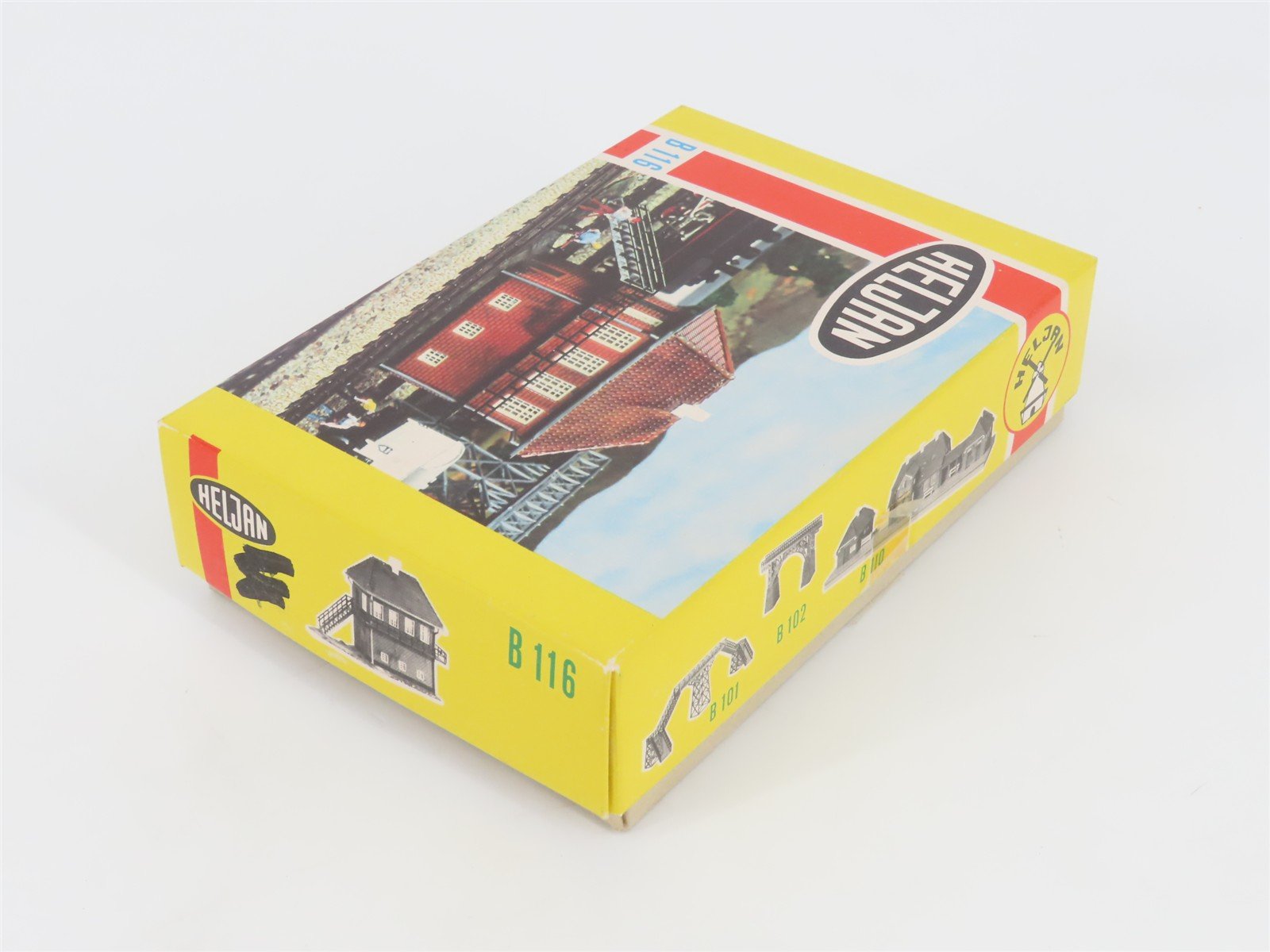 HO 1/87 Scale Heljan Plastic Kit B116 Block Cabin