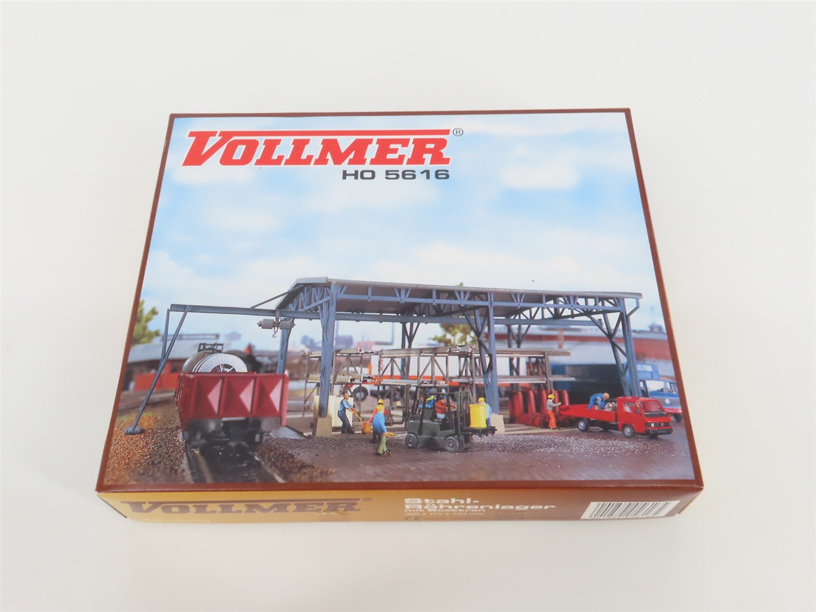 HO 1/87 Scale Vollmer Plastic Kit 5616 Steel Depot