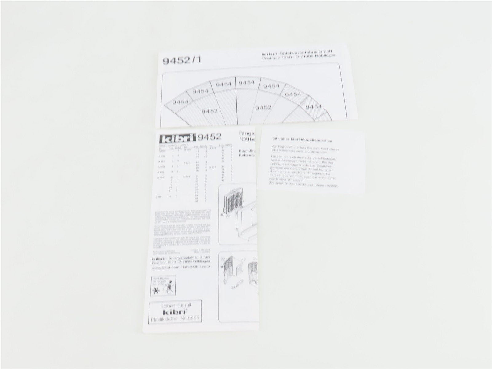 HO 1/87 Scale Kibri Kit 59452 Three-Stall Engine House