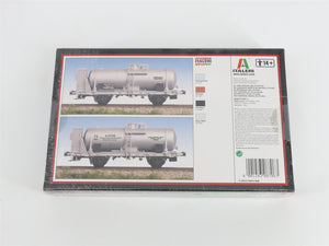 LOT of 4 HO Italeri Kits 8706 & 8707 Undecorated Tank Car & Hopper - SEALED