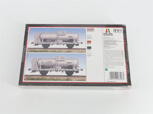LOT of 4 HO Italeri Kits 8706 & 8707 Undecorated Tank Car & Hopper - SEALED