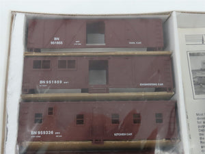 HO Walthers Kit 932-914 BN Burlington Northern MofW Work Train 6-Car Set -SEALED