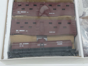 HO Walthers Kit 932-914 BN Burlington Northern MofW Work Train 6-Car Set -SEALED