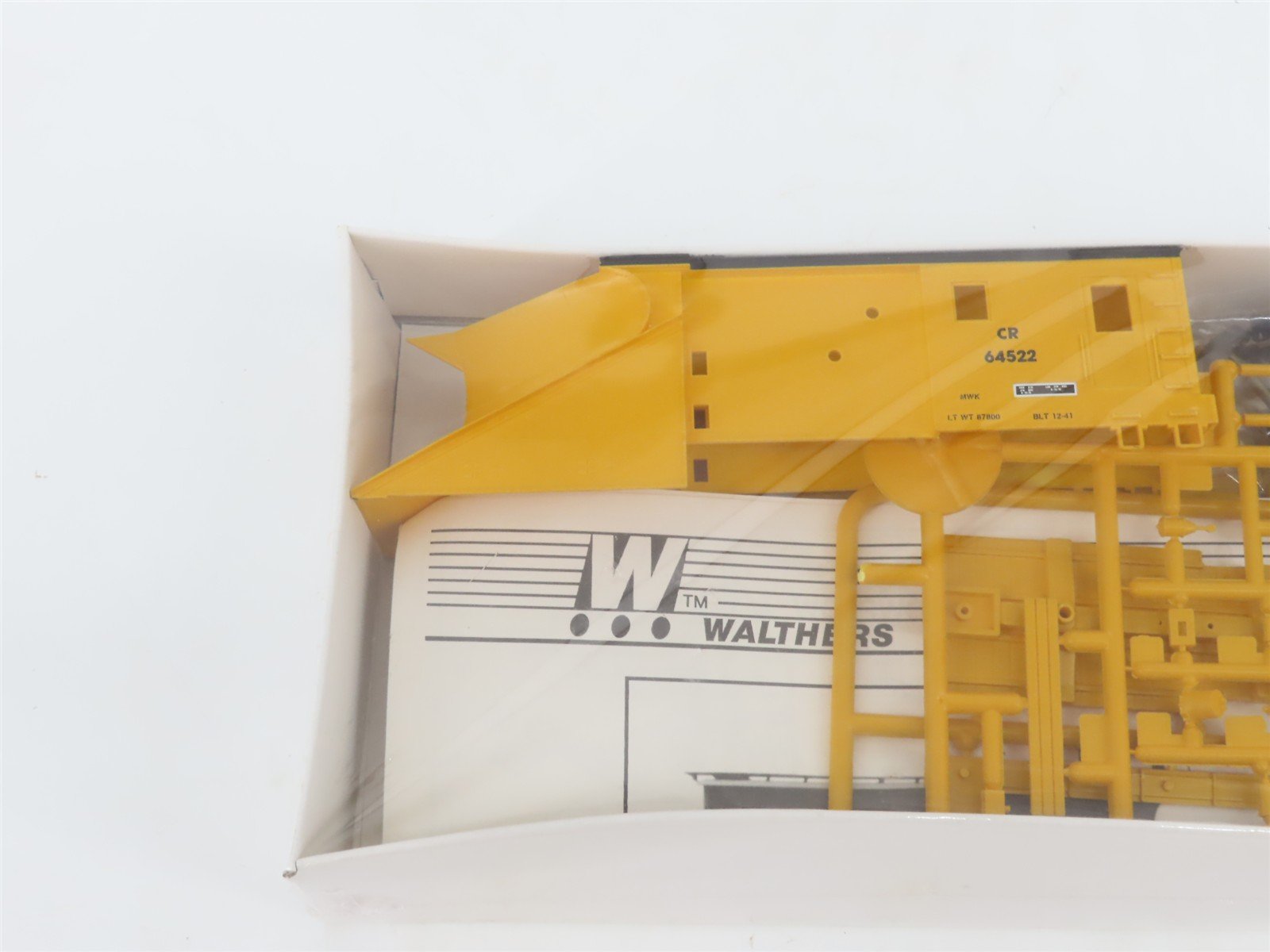 HO Scale Walthers Kit 932-5758 CR Conrail Russell Snow Plow #64522 - SEALED