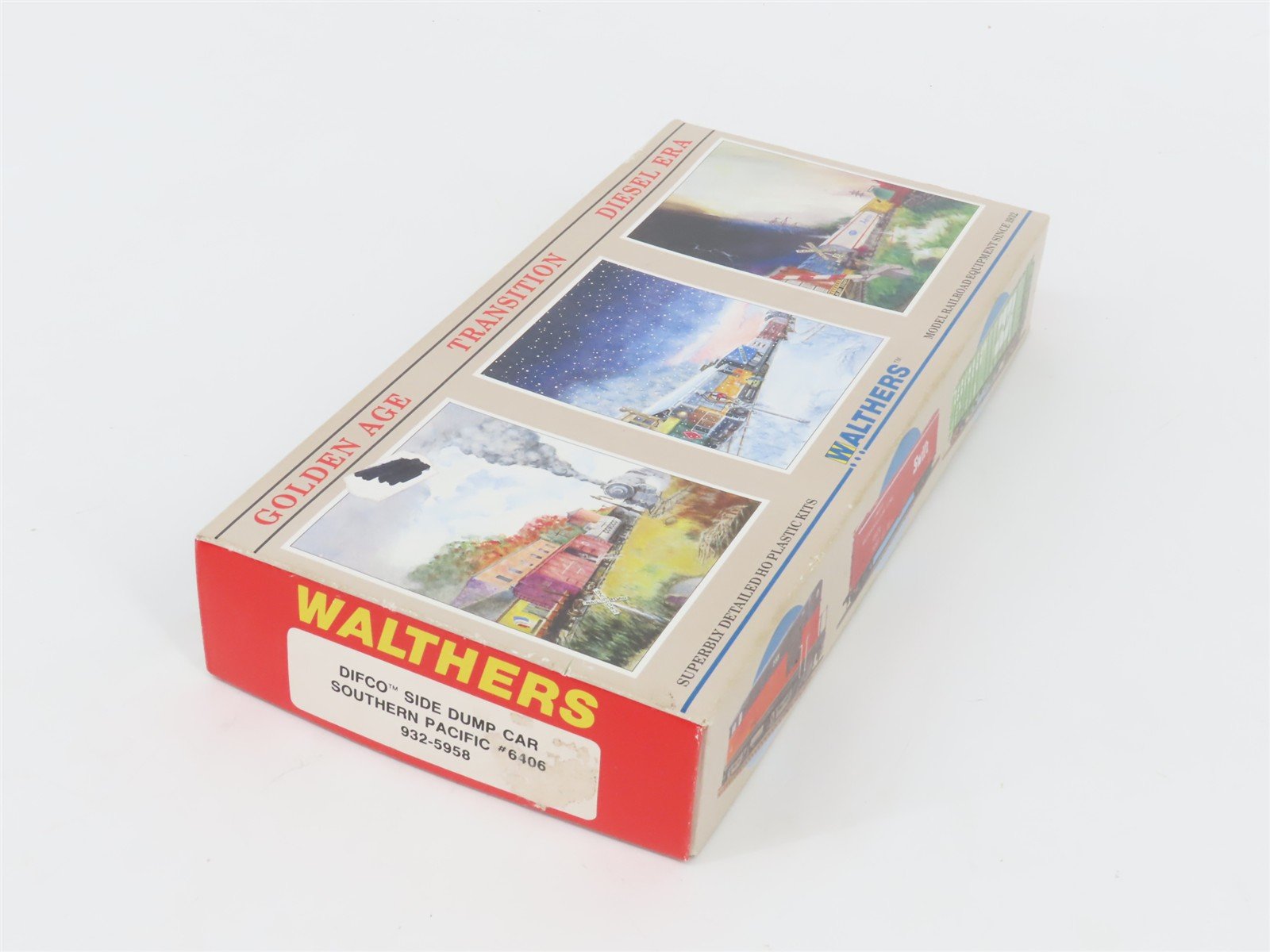 HO Walthers Kit 932-5958 SPMW Southern Pacific DIFCO Side-Dump Car #6406 SEALED