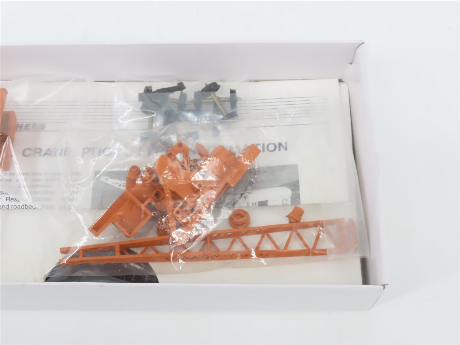 HO Scale Walthers Kit 932-5610 Vulcan Steel 25-Ton Industrial Crane Car #15
