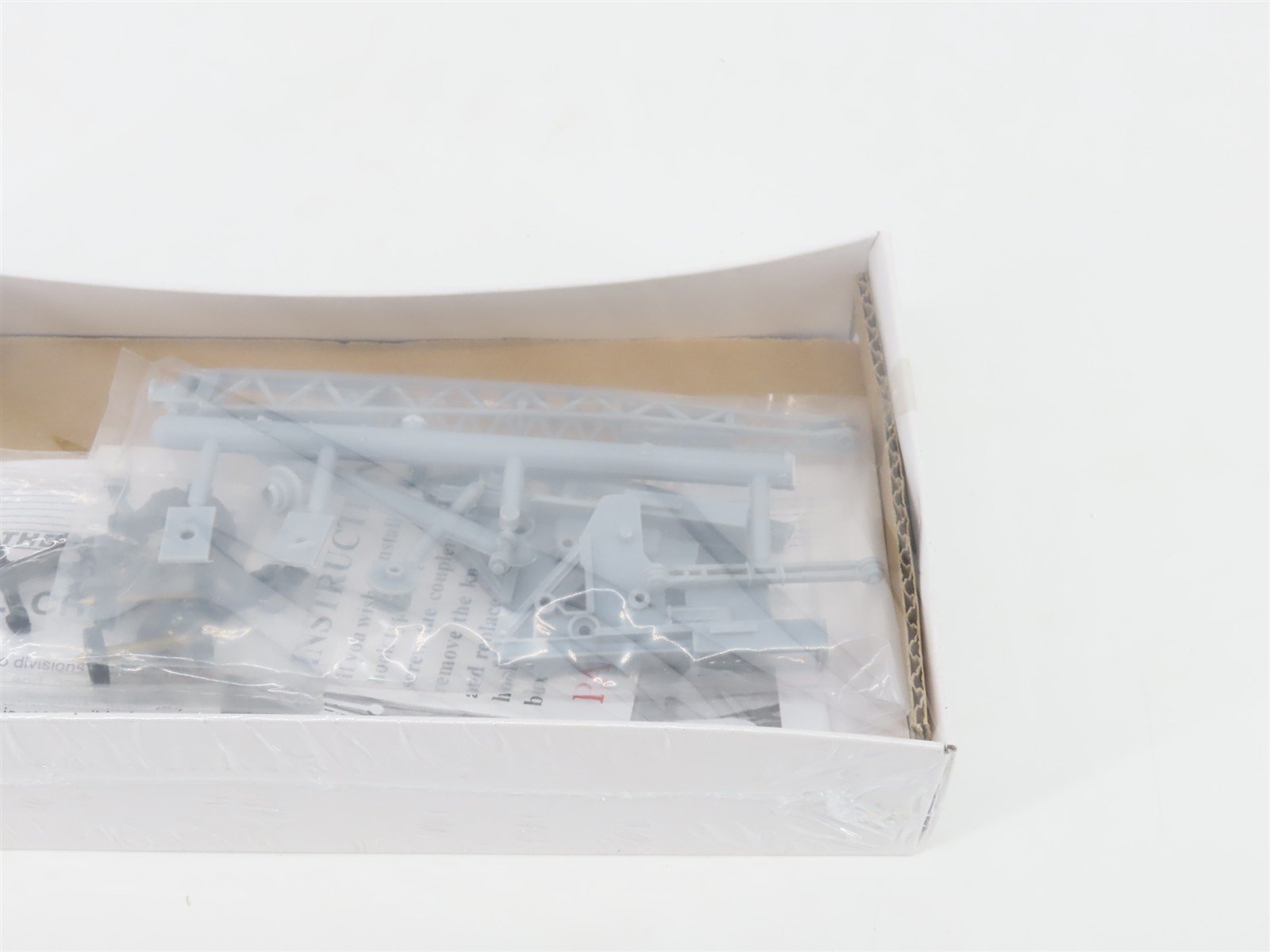 HO Scale Walthers Kit 932-5500 Undecorated 25-Ton Industrial Crane Car - SEALED