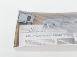 HO Scale Walthers Kit 932-5500 Undecorated 25-Ton Industrial Crane Car - SEALED
