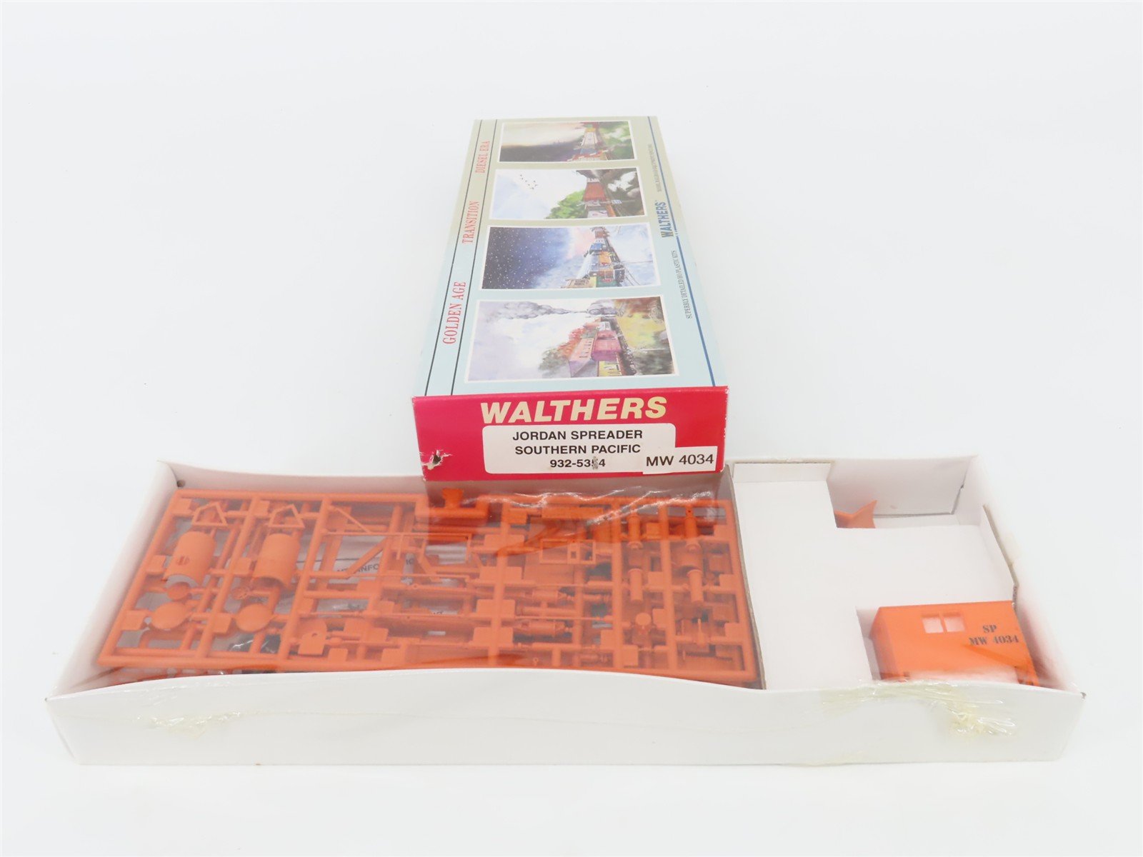 HO Walthers Kit 932-5354 SP Southern Pacific Jordan Spreader #MW4034 - SEALED