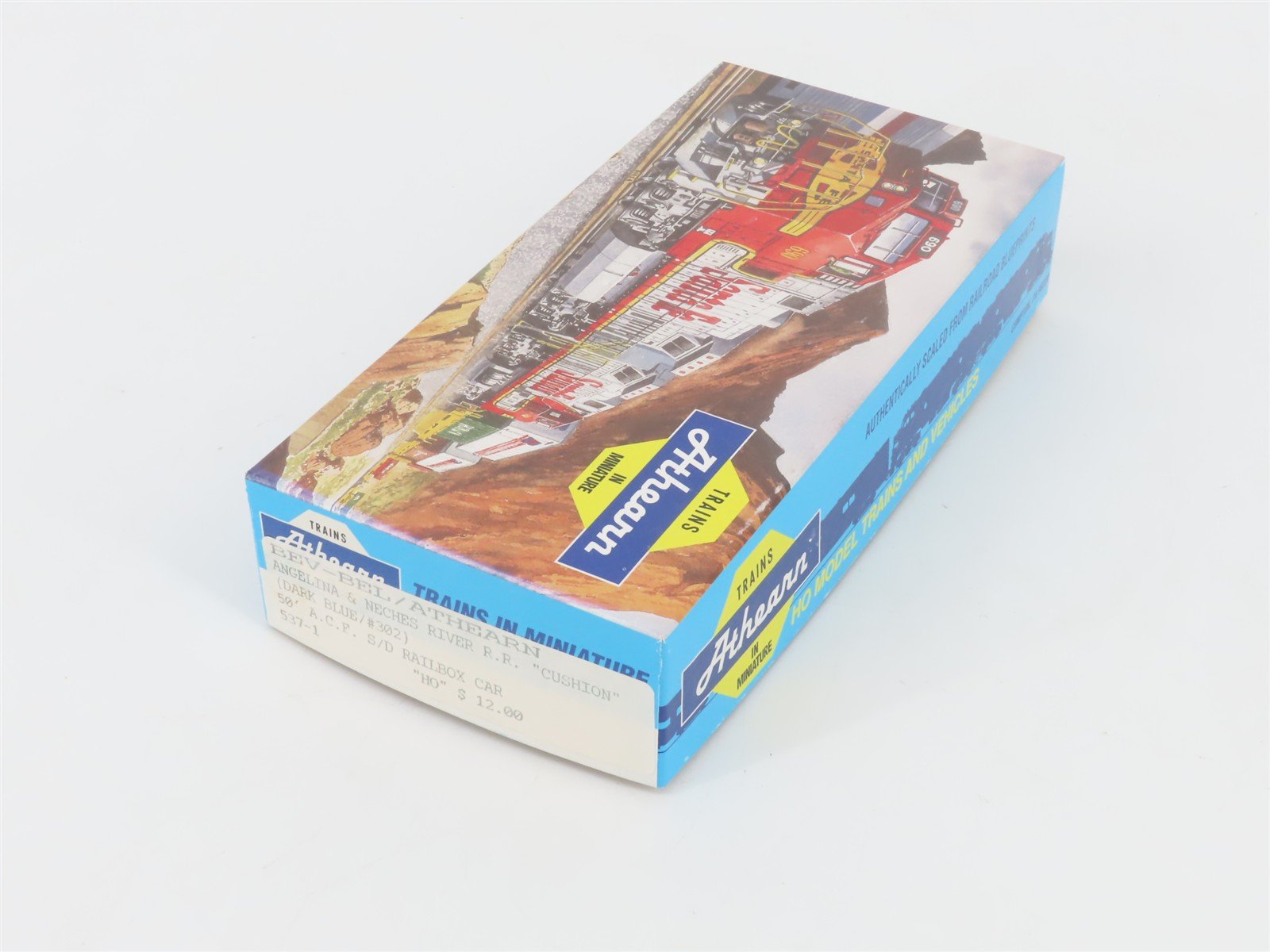 HO Scale Athearn Bev-Bel Kit 537-1 ANR Angelina & Neches River 50' Box Car #302