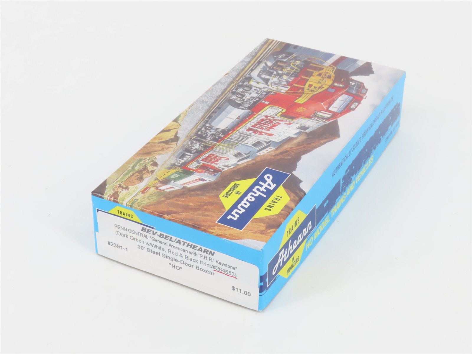 HO Scale Athearn Bev-Bell Kit 2391-1 PC / PRR 