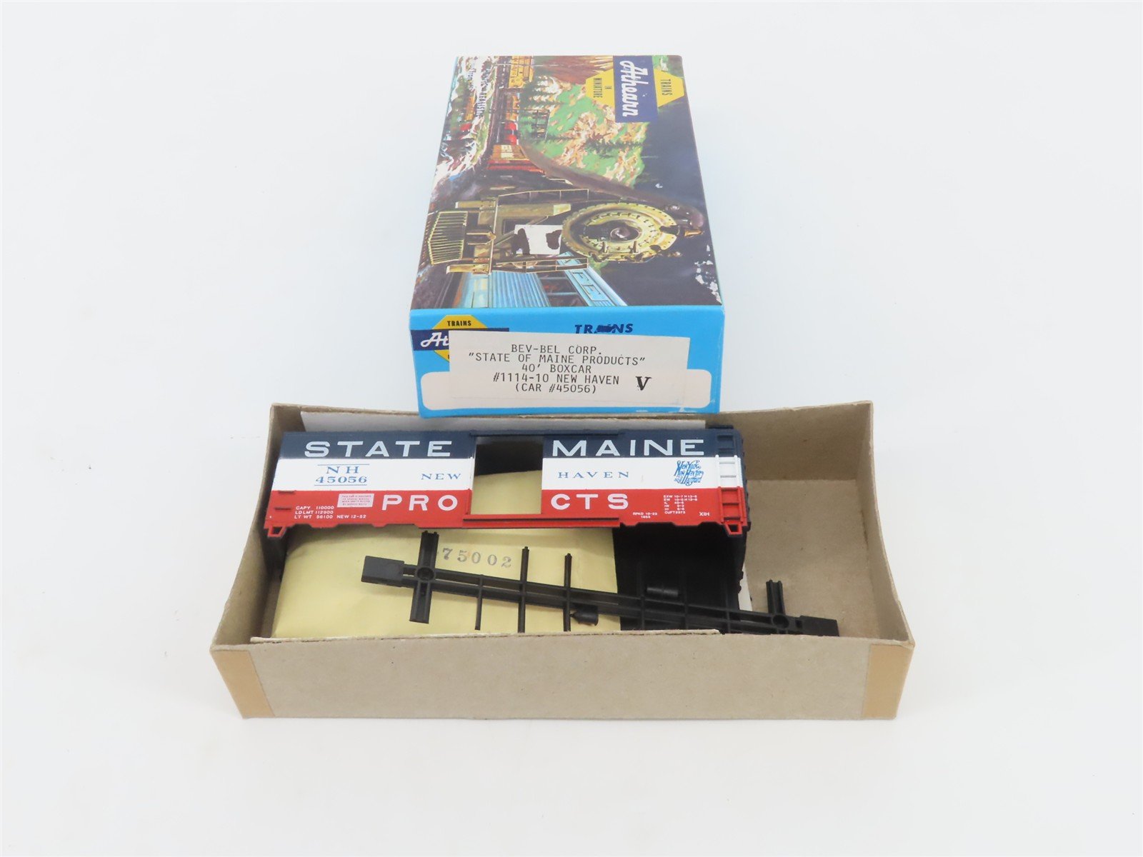 HO Athearn Bev-Bel Kit 1114-10 NH New Haven 