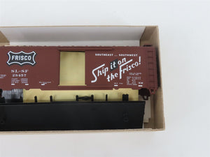 HO Scale Athearn Bev-Bel Kit 1013-1 SL-SF Frisco 40' Single Door Box Car #28457