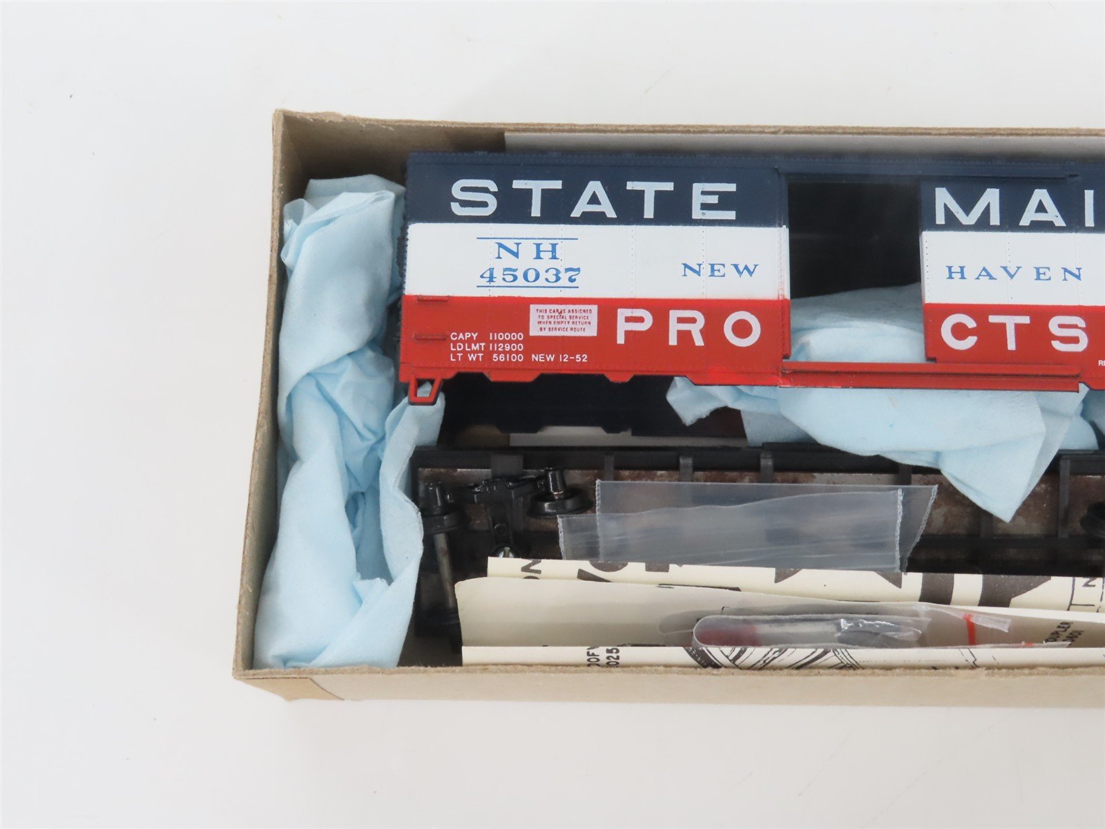 HO Athearn Bev-Bel Kit 1114-7 NH New Haven 